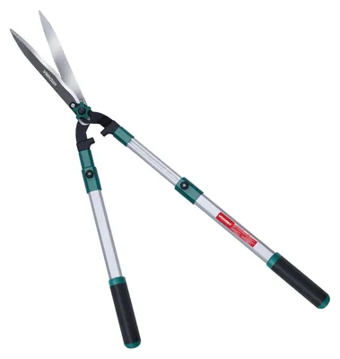 Image de HYCHIKA, cisaille à haies télescopique manuelle, 111 cm, cisaille à haies manuelle