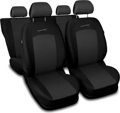 Immagine prodotto di Coprisedili auto Coprisedili universali Coprisedili auto per Nissan Micra Grigio