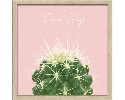 Produktbild von Gerahmtes Bild Free Hugs 33x33 cm