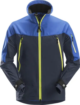 Produktbild von Snickers FlexiWork Stretch Arbeitsjacke Blau-Navy-M