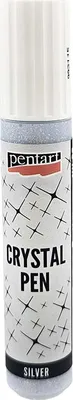 Obrázek produktu pro Stříbrná třpytivá pasta 30 ml v peru - Pentart