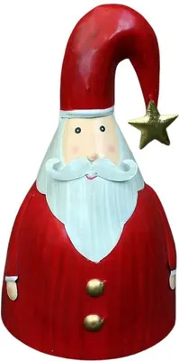 Produktbild von Dekofigur Weihnachtsmann mit Mütze groß