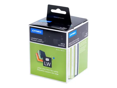 Immagine prodotto di DYMO LW-Ordner-Etiketten breit     59x190mm weiß 110St/Rolle