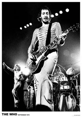 Obrázok produktu pre The Who – Rotterdam 1975 – Plagát – 59x84 cm