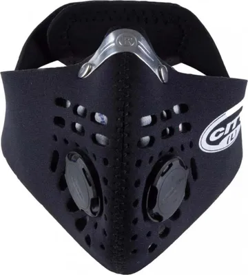 Produktbild von Respro City Schutzmaske Schwarz M Schwarz M