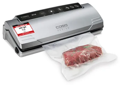 Produktbild von CASO VC10 – – Lebensmittel bis zu 8x länger frisch – 30 cm stabile Sc