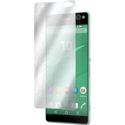 Produktbild von 2er-Pack PhoneNatic Displayschutzfolien verspiegelt  kompatibel mit Sony Xperia C5 Ultra