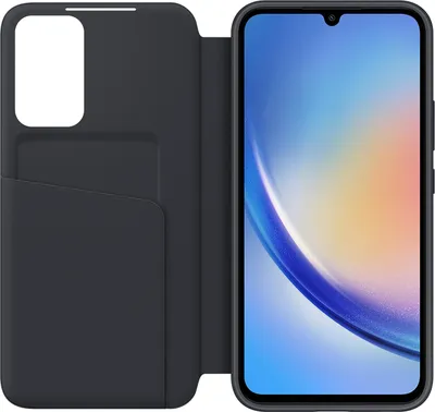 Produktbild von Samsung EF-ZA346, Geldbörsenhülle, Samsung, Galaxy A34, 16,8 cm (6.6"), Schwarz