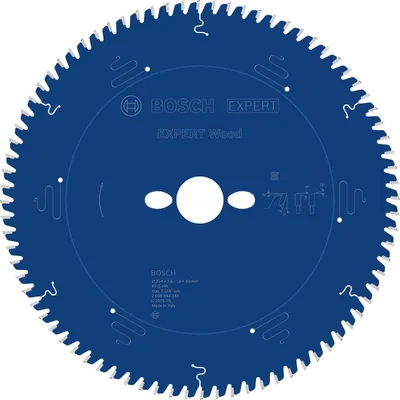 Imagen del producto de EXPERT, disco de sierra circular para madera, 254x2,6/1,8x30 mm, acero Z80