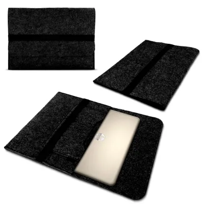 Produktbild von Schutzhülle für HP Elitebook 1040 G1 G2 G3 G4 G6 14 Zoll Filz Hülle Sleeve CoverFarbe Filz Sleeve:Dunkel Grau