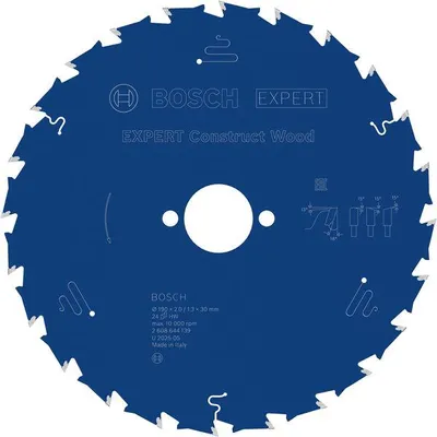 Produktbild von EXPERT Construct Wood Kreissägeblatt, 190x2/1,3x30 mm, Z24