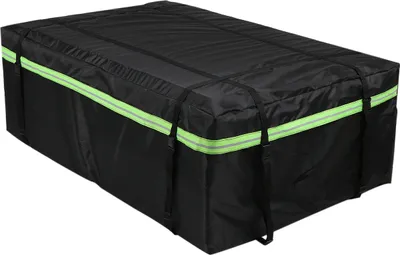 Produktbild von Gepaecktasche, Autodach-Gepaecktraeger mit nachtreflektierendem Streifen, universelle Gepaecktasche, Aufbewahrungswuerfeltasche fuer Reisen und Camping