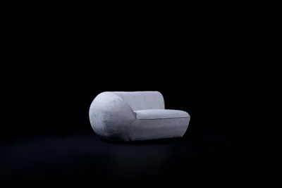 Produktbild von Graues Sofa Luxus Fünfsitzer Wohnzimmer Couchen Designer Polstermöbel