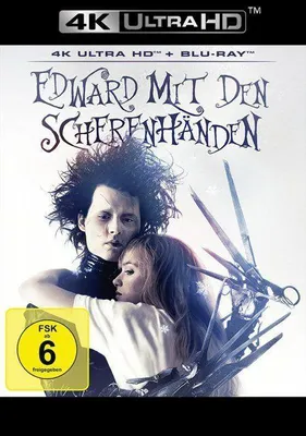Produktbild von Edward mit den Scherenhänden. 4K Ultra HD + Blu-ray