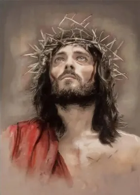 Produktbild von Diamantmalerei, Jesus Christus mit Dornenkrone, 30x40 cm, kreatives Design