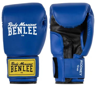 Immagine prodotto di Guanti da boxe in  RODNEY Blu/Nero 10 oz BENLEE