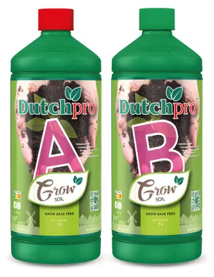 Produktbild von DutchPro Original Grow Soil A & B, HW, 1 Liter