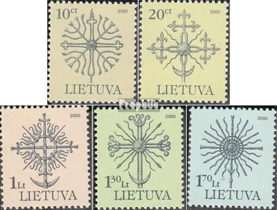 Produktbild von Briefmarken Litauen 2000 Mi 717-721 (kompl.Ausg.) postfrisch Denkmalsspitzen