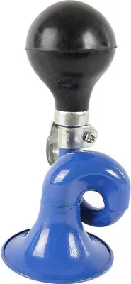 Zdjęcie produktu dla Dzwonek rowerowy - metalowy - niebieski - poręczny klakson