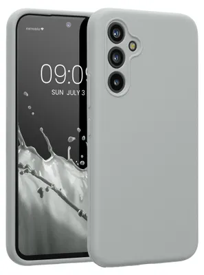 Produktbild von kwmobile Hülle kompatibel mit Samsung Galaxy A54 5G - Hülle Silikon gummiert - Handyhülle - Handy Case in Grau