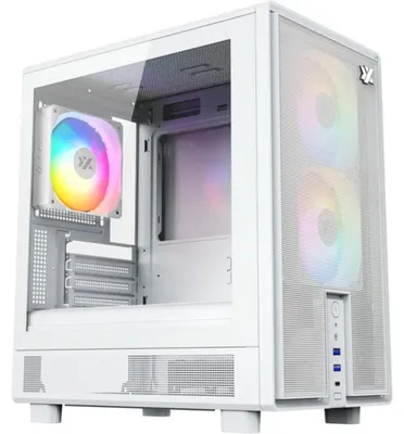 Zdjęcie produktu dla XYZ X-CS-ATOM-W, Micro Tower, PC, Biały, micro ATX, Mini-ITX