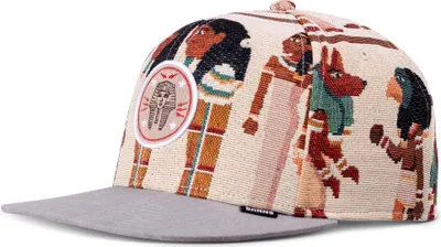 Produktbild von DJINNS Snapback Cap 6 Panel Tutanch Linen grey