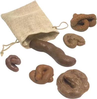 Productafbeelding van Kunstmatige hondenhoepjes - Set van 6 - Realistisch hondenspeelgoed - Grapartikel voor Halloween - Aprilgrap en feestjes