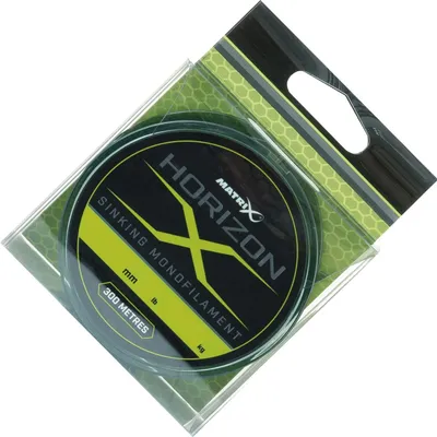 Produktbild von Fox Matrix Horizon X sinking Mono 300m - Angelschnur, Durchmesser/Tragkraft:0.24mm / 12lbs / 5.44kg Tragkraft