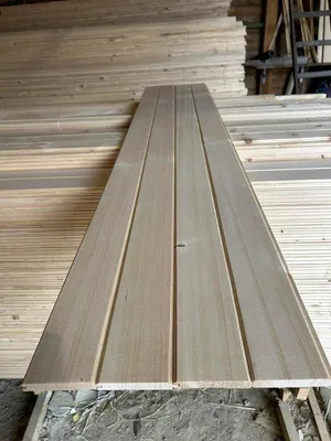 Produktbild von Rabatteil aus natürlichem Fichtenholz - 15x96x200cm