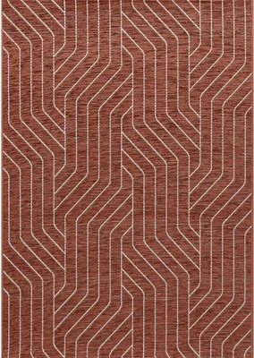 Zdjęcie produktu dla Dywan Velvet beige/rust 120x170cm