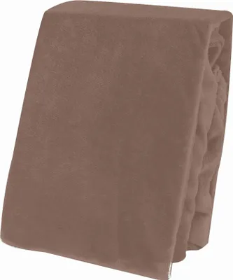 Produktbild von Winter Spannbettlaken Bettlaken Teddy Plüsch Flausch Kuschelig Cashmere Touch, Größe:90x200 cm - 100x200 cm, Farbe:Taupe