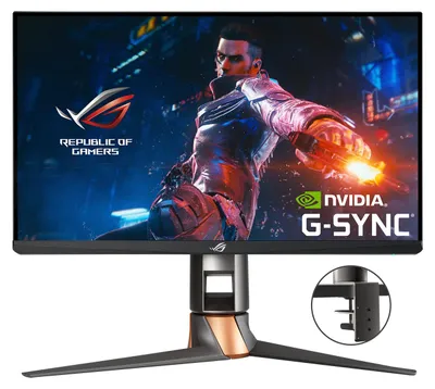 Zdjęcie produktu dla ASUS ROG Swift PG259QNR, 62,2 cm (24.5"), 1920 x 1080 px, Full HD, LED, 1 ms, Czarny