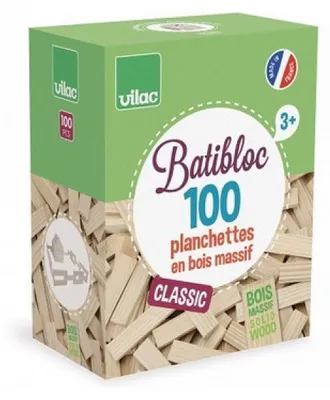 Immagine prodotto di Vilac Batibloc classic 100 tavole in legno