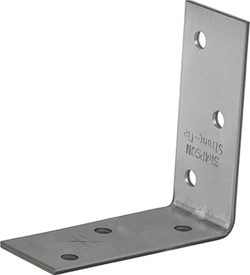 Produktbild von Simpson Strong-Tie Winkelverbinder DIN1052 Typ ANPS 206625 Abmessungen 60x60x2x25mm feuerverzinkt - ANPS206625