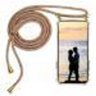 Produktbild von Xiaomi Redmi 10 Kordel Case Gold + Seil Rainbow