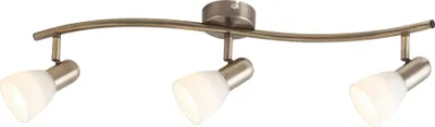 Immagine prodotto di Striscia luminosa marrone / bianca E14 3x40W Soma 6308 Rabalux