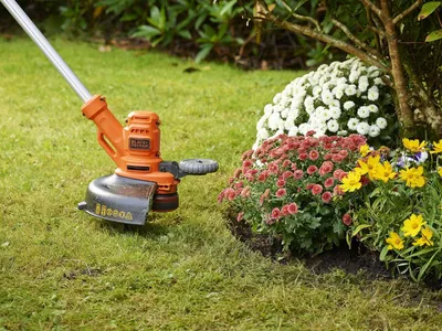 Produktbild von Black & Decker BESTA530, Rasentrimmer, 1,6 mm, 10 m, 7500 RPM, Schwarz, Orange, 30 cm