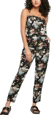 Produktbild von Urban Classics Ladies - Bandeau Jumpsuit Overall tropical -