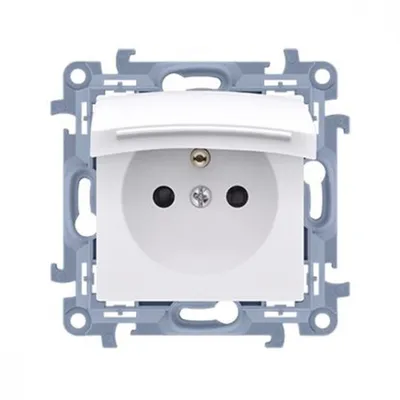 Obrázek produktu pro Kontakt-Simon CGZ1BZ.01/11, Bílá, Plast, IP44, 250 V, 86 mm, 44 mm