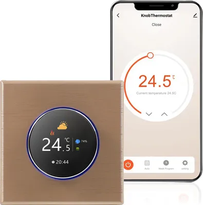 Image de Wifi Thermostat Smartphone APP Remote Control Manual and Programming Mode Thermostat for Home