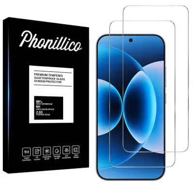 Produktbild von Hartglas für Xiaomi 17 [2 Stück] Displayschutzfolie Screen Protector Film Anti-Kratzer Glas Resistant Phonillico®