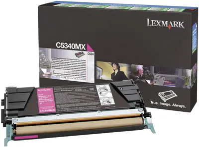 Produktbild von Lexmark Rückgabe-Toner für C534, 7.000 Seiten, magenta