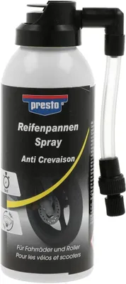 Produktbild von presto Reifenpannenspray 150 ml – Pannenhilfe für Roller & Fahrräder