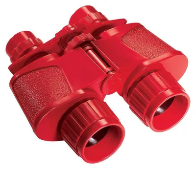 Produktbild von Rotes Fernglas mit Gehäuse, Navir