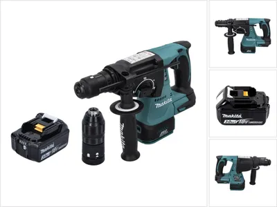 Produktbild von Makita DHR 243 F1 Akku Bohrhammer 18 V SDS plus Brushless + 1x Akku 3,0 Ah - ohne Ladegerät