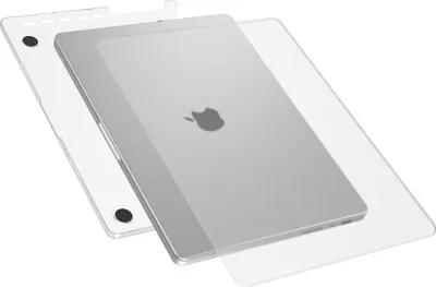Image de Epico Slim Shell pour Macbook Pro M1/M2/M3/M4 14" (A2918/A2992/A3112/A3185/A3401) - mat. transparent