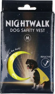 Produktbild von Nightwalk Dog Safety Vest Yellow Medium