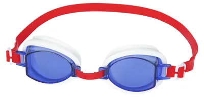 Produktbild von Aqua Burst Essential™ Schwimmbrille ab 7 Jahren, Blau / Rot