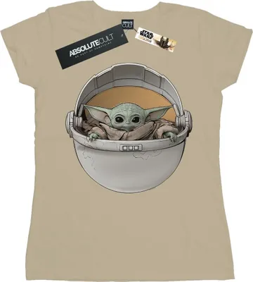 Produktbild von Star Wars - "The Mandalorian The Child" T-Shirt für Damen BI43044 (XXL) (Sand)