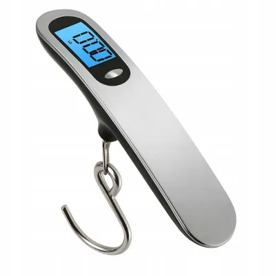 Produktbild von Elektronische Gepäckwaage LCD – Tragbar, bis 50 kg, Reise- & Kofferwaage